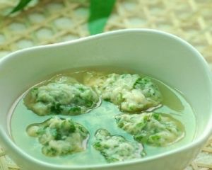 骨湯香菜魚丸 骨湯香菜魚丸