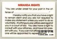 米蘭達警告 米蘭達警告