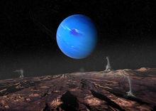 海王星（衛星上看）