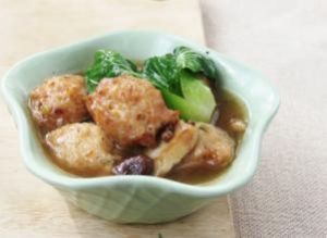 滷煮豆面丸子 滷煮豆面丸子