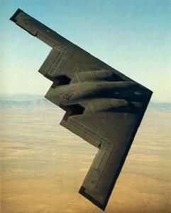 美國B-2幽靈隱形戰略轟炸機