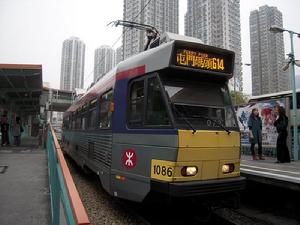 （圖）香港輕鐵614、614P線