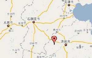 （圖）胡屯鄉在山東省內位置