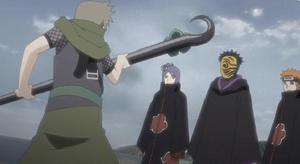 對四代水影施展幻術