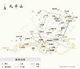 九華山旅遊線路 九華山旅遊線路