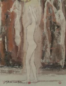 薛宣林相對畫派作品《行走的歲月》