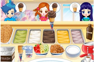 阿Sue冰淇淋店小遊戲 阿Sue冰淇淋店小遊戲