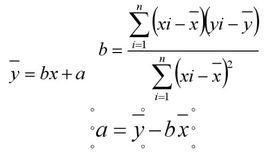 回歸直線方程 回歸直線方程