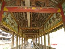 橋寨風雨橋內部