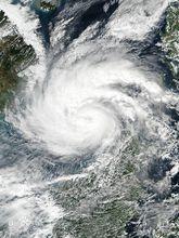 颱風天秤 衛星雲圖