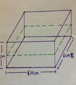 長方體橫截面 長方體橫截面