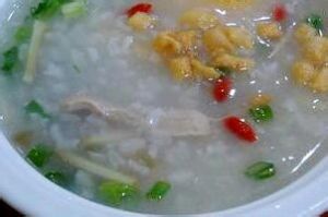 烏雄雞粥 烏雄雞粥