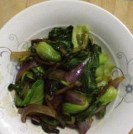 醬香洋蔥炒青菜 醬香洋蔥炒青菜