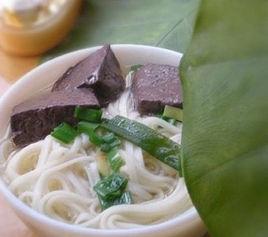 蔥香雞血面 蔥香雞血面