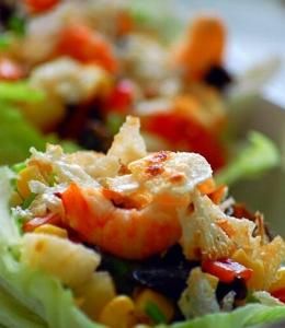 生菜蝦松 生菜蝦松