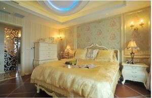 法蘭西真皮雙人床