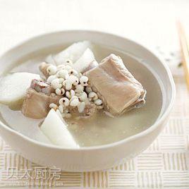 薏仁山藥排骨湯 薏仁山藥排骨湯