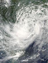 強熱帶風暴電母 衛星雲圖