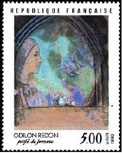 法國藝術系列郵票圖譜（1990-1999）