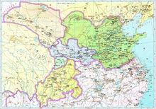 十六國前期(後趙前期)示意圖