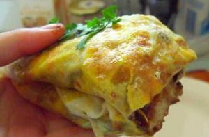 香菜雞蛋煎餅 香菜雞蛋煎餅