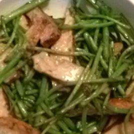 蘆蒿苔炒香乾 蘆蒿苔炒香乾