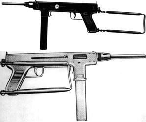 INA MB50式和M953式11.43mm衝鋒鎗