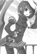 身穿半點折皺都沒有的黑色軍裝