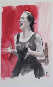 參展作品“ 弗拉門戈8號作品