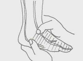 足背及脛後動脈搏動減弱 足背及脛後動脈搏動減弱
