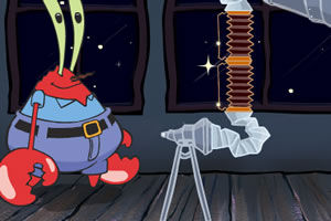 《蟹老闆安裝望遠鏡》 《蟹老闆安裝望遠鏡》