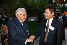 溫斯頓先生與美國國務卿基辛格