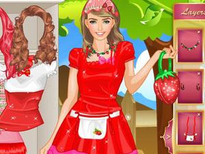 可愛草莓女孩 可愛草莓女孩