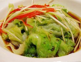 白灼生菜 白灼生菜