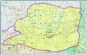 回鶻各個時期疆域圖