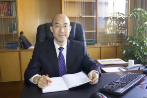 三峽高中黨委副書記 校長 郭道林