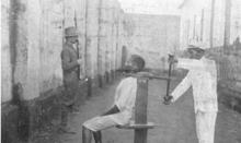 賀俊忍受日軍酷刑