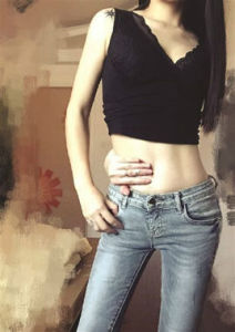 反手摸肚臍 反手摸肚臍