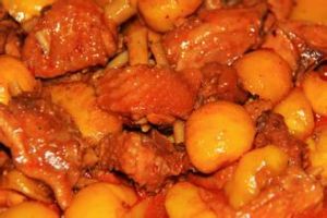 紅燒板栗鳳翅 紅燒板栗鳳翅