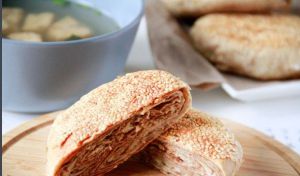 芝麻醬燒餅 芝麻醬燒餅