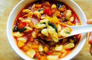 陝西燴麻食 陝西燴麻食