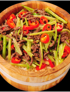 芹菜牛肉