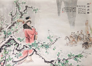 王春秋國畫作品