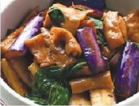 肥腸茄子煲