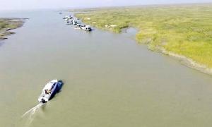 九段沙附近水域