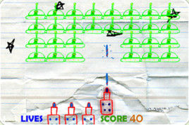 射擊外星人飛碟