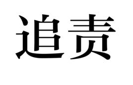 追責 追責