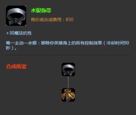 水銀飾帶 水銀飾帶