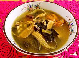 臘鴨菜乾湯 臘鴨菜乾湯