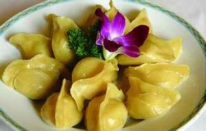玉米面葉子蒸餃 玉米面葉子蒸餃